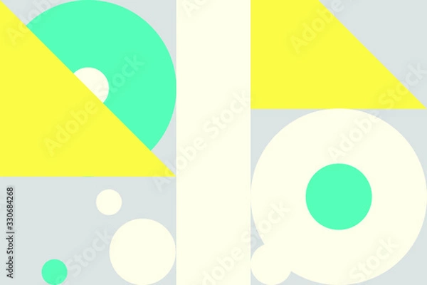 Obraz Vector abstract graphic design. Creative geometric wallpaper.