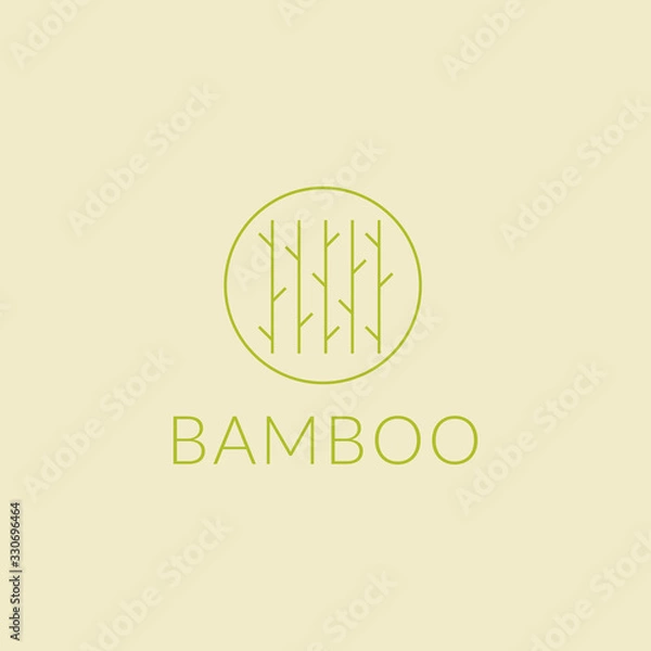 Obraz Bamboo Logo