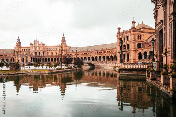 Obraz Spain Plaza outside view 