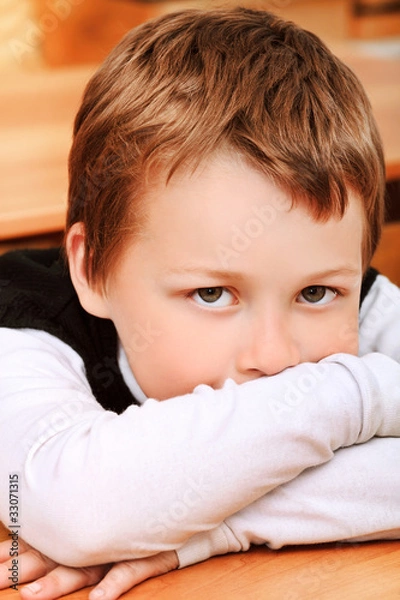 Fototapeta schoolboy