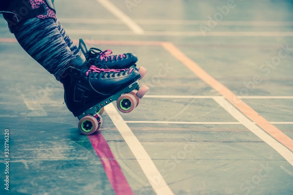 Fototapeta Patins à roulettes