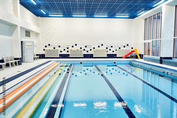 Fototapeta School pool