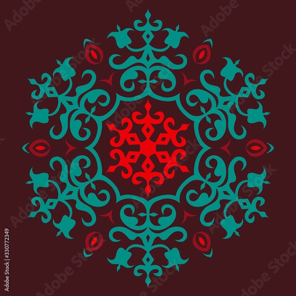 Obraz Caucasian ornament symbol
