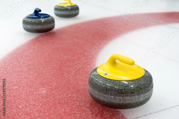 Obraz Curling stones