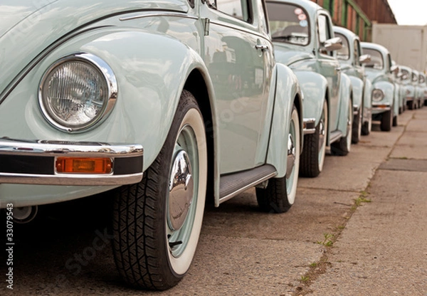 Fototapeta Stare modele samochodów