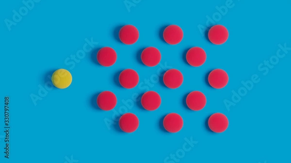 Obraz Leader - Abstract 3D