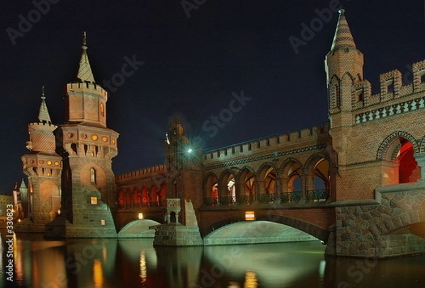 Obraz oberbaumbrücke