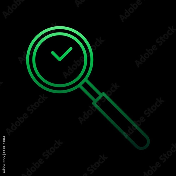Fototapeta Time analysis nolan icon. Simple thin line, outline vector of time icons for ui and ux, website or mobile application