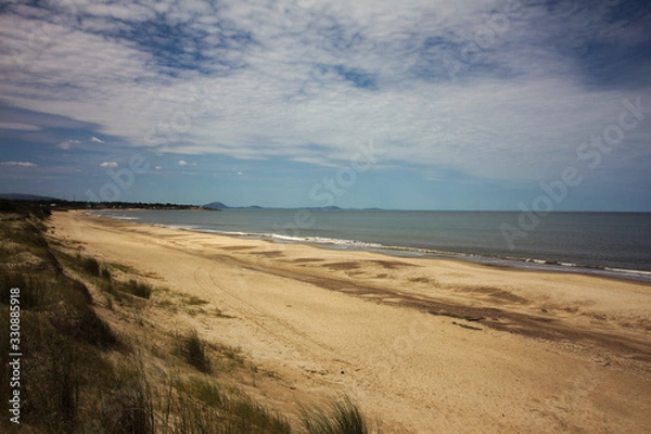 Fototapeta beach at sunset