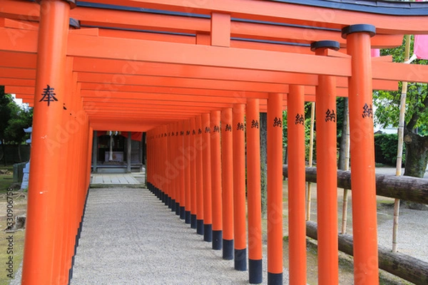 Fototapeta 水前寺公園 稲荷神社