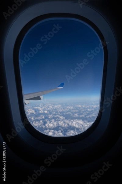 Obraz fenêtre d'avion