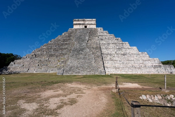 Obraz chichen-itza au mexique