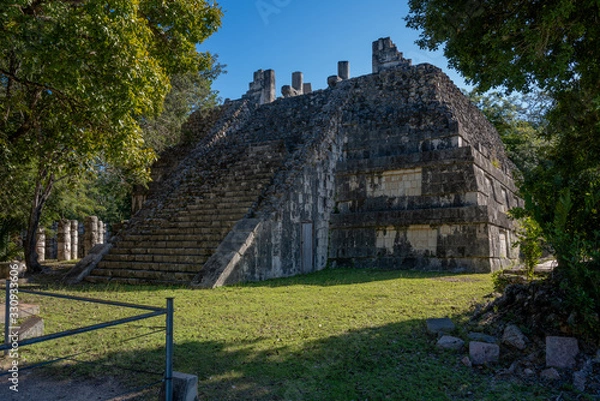 Obraz ruine chichen-itza au mexique