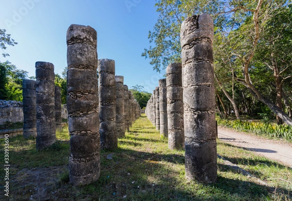 Obraz ruine chichen-itza au mexique