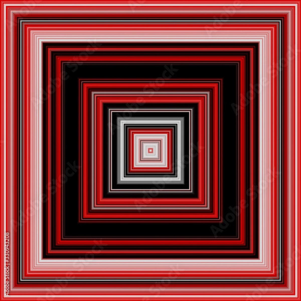 Fototapeta frame on a red background