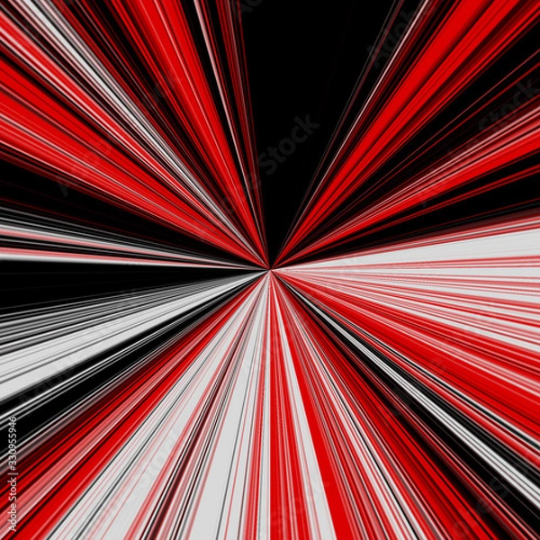Fototapeta abstract background with rays