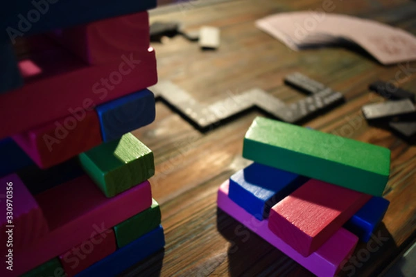 Fototapeta Juegos de mesa, entretenimiento y hobbies 