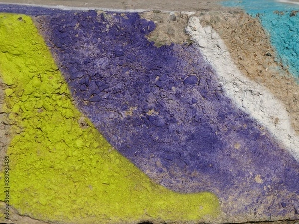 Obraz paint on the wall