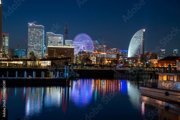 Fototapeta みなとみらいの夜景