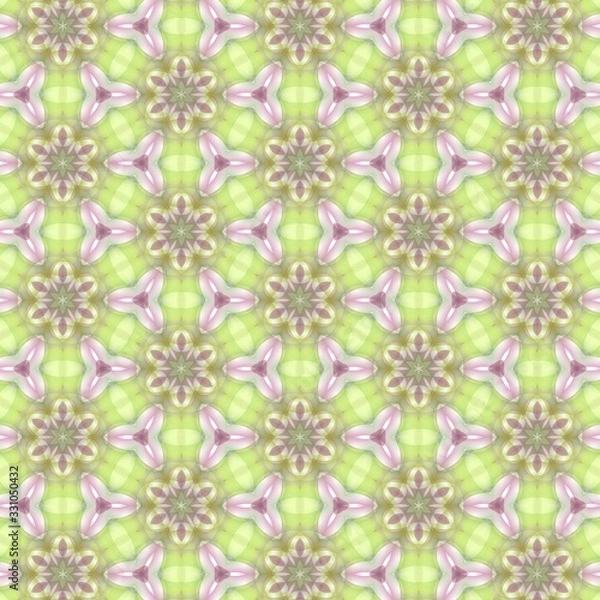 Fototapeta Abstract kaleidoscope background. geometric intersecting striped illustration for wallpaper banner fabric garment digital printing graphic or concept design