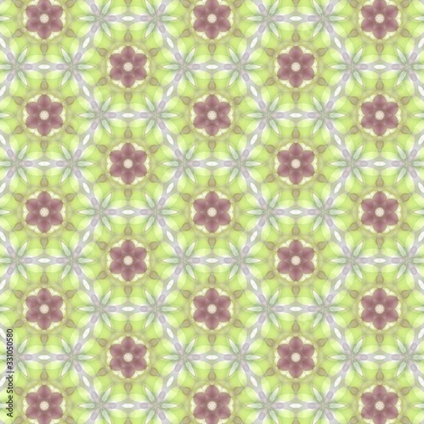 Fototapeta Abstract kaleidoscope background. geometric intersecting striped illustration for wallpaper banner fabric garment digital printing graphic or concept design