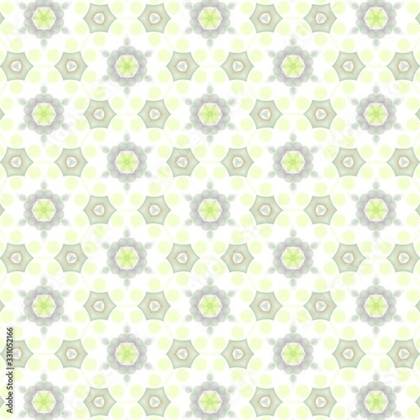 Fototapeta Trendy seamless Floral Pattern background. geometric intersecting striped illustration for wallpaper banner fabric garment digital printing graphic or concept design
