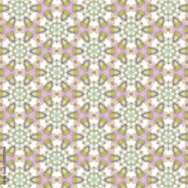 Fototapeta colorful kaleidoscopic pattern background. geometric intersecting striped illustration for wallpaper banner fabric garment digital printing graphic or concept design