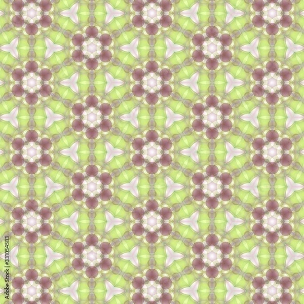 Fototapeta colorful kaleidoscopic pattern background. geometric intersecting striped illustration for wallpaper banner fabric garment digital printing graphic or concept design