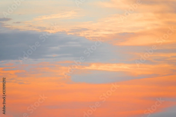 Fototapeta sky with clouds