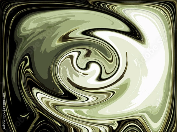 Obraz Twirling paint abstract background