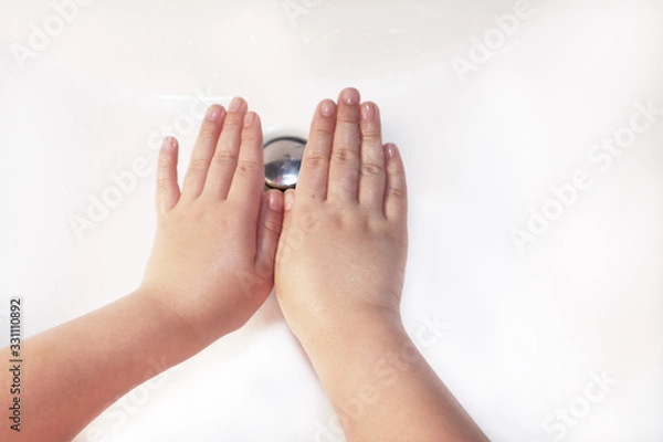 Fototapeta 손씻는 방법