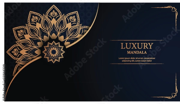 Obraz Creative luxury decorative mandala background