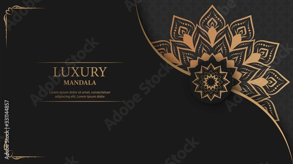 Obraz Creative luxury decorative mandala background