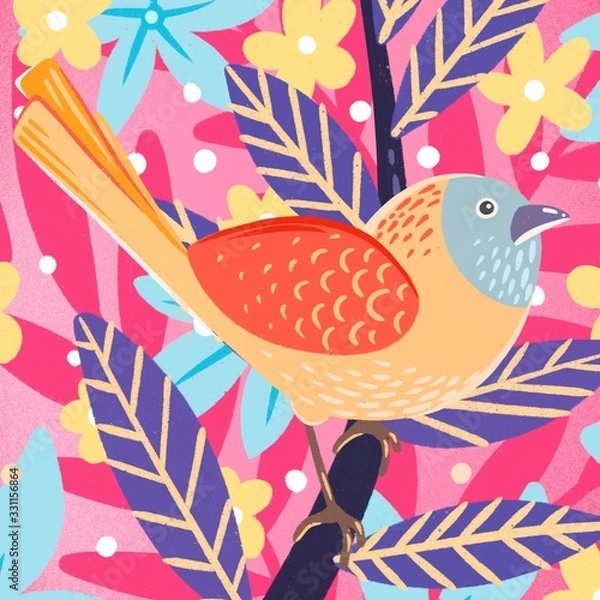 Obraz Cute hand drawn poster