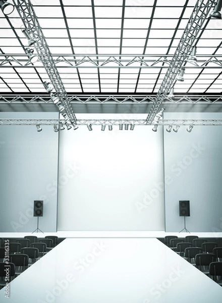 Obraz Catwalk, 3D render.