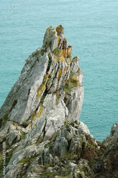 Fototapeta pic rocheux