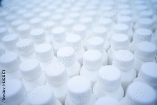 Obraz white pills bottles