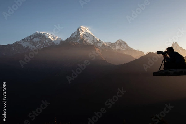 Fototapeta Mountains Sunrise