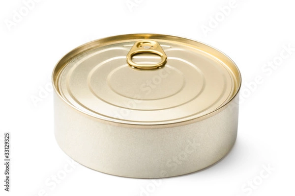 Obraz Round can with key