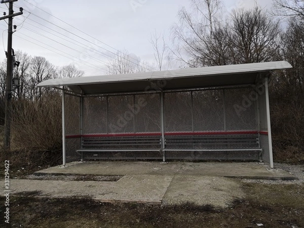 Obraz train on railway