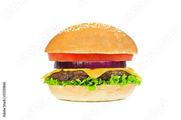 Fototapeta hamburger