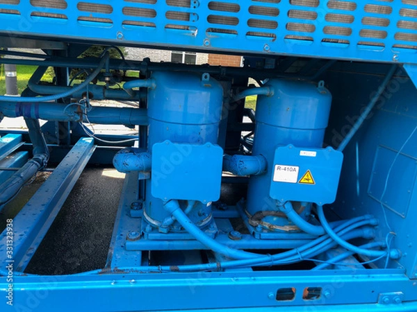 Obraz blue machinery