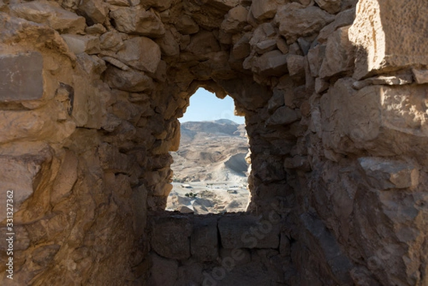 Fototapeta Masada National Park at Southern Israel
