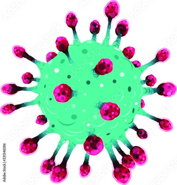 Obraz coronavirus isolated