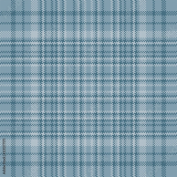 Fototapeta Tartan plaid pattern seamless. Print fabric texture. Check vector background.