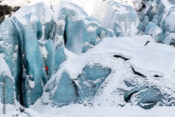 Obraz ice covered with snow