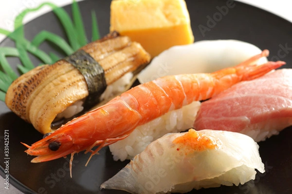 Fototapeta 色々な寿司