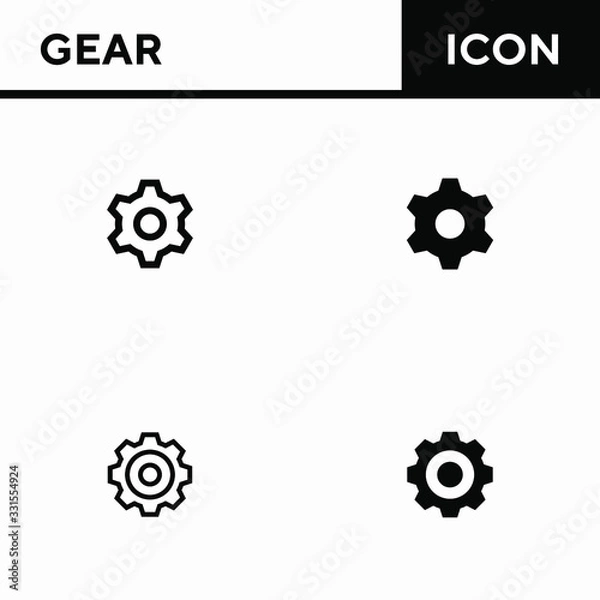 Obraz gear vector 