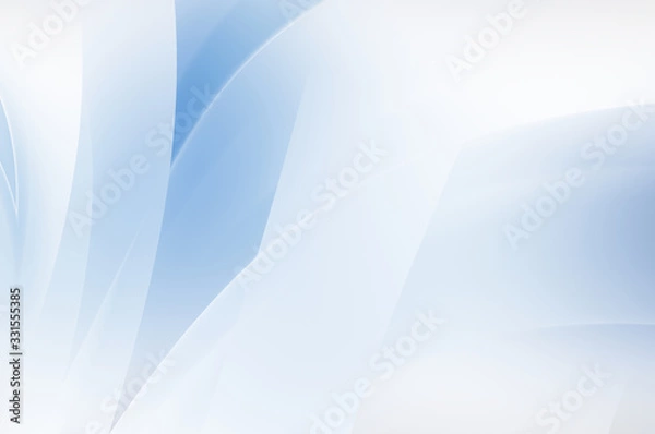 Fototapeta Dynamic trendy simple fluid color gradient abstract cool background with overlapping line effects.  Illustration for wallpaper, banner, background, card, book, pamphlet,website. 2D illustration..
