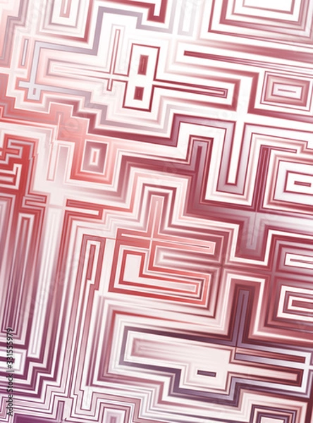 Fototapeta Abstract Background. Triangle 3d illustration polygonal art pattern style. Future graphic geometric design. Geometry texture futuristic decoration. Trendy and vibrant modern style template..